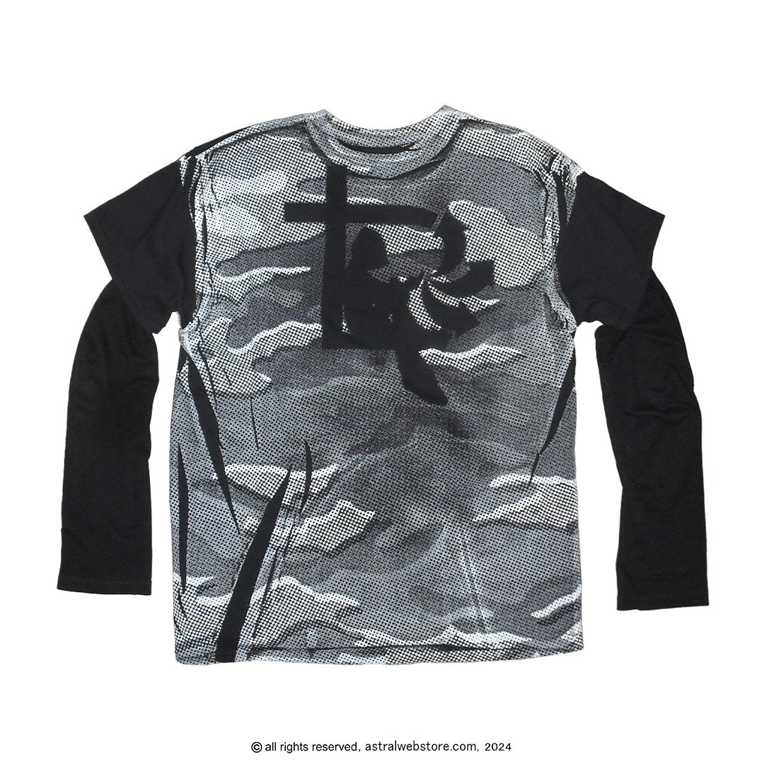 "Ripped camo" longsleeve - Astral