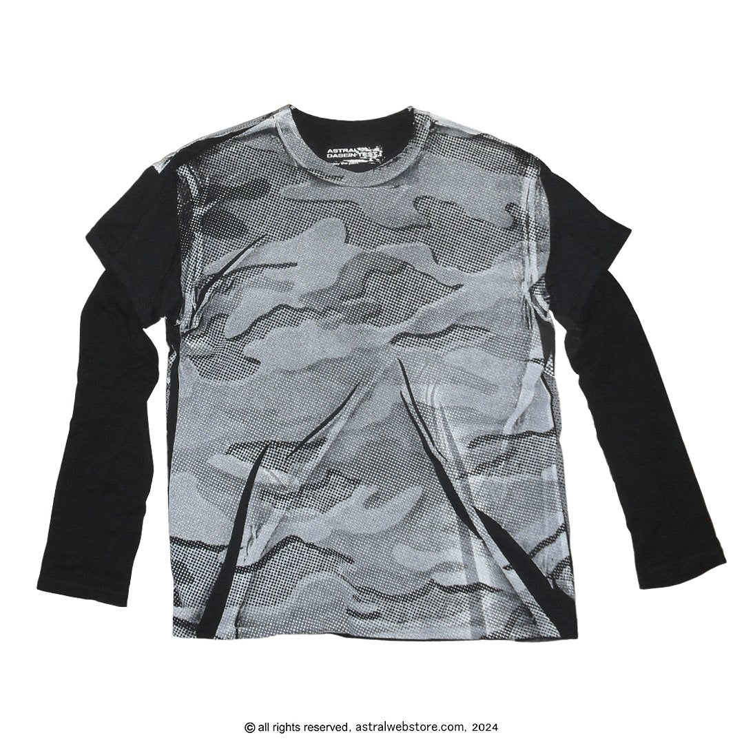 "Ripped camo" longsleeve - Astral