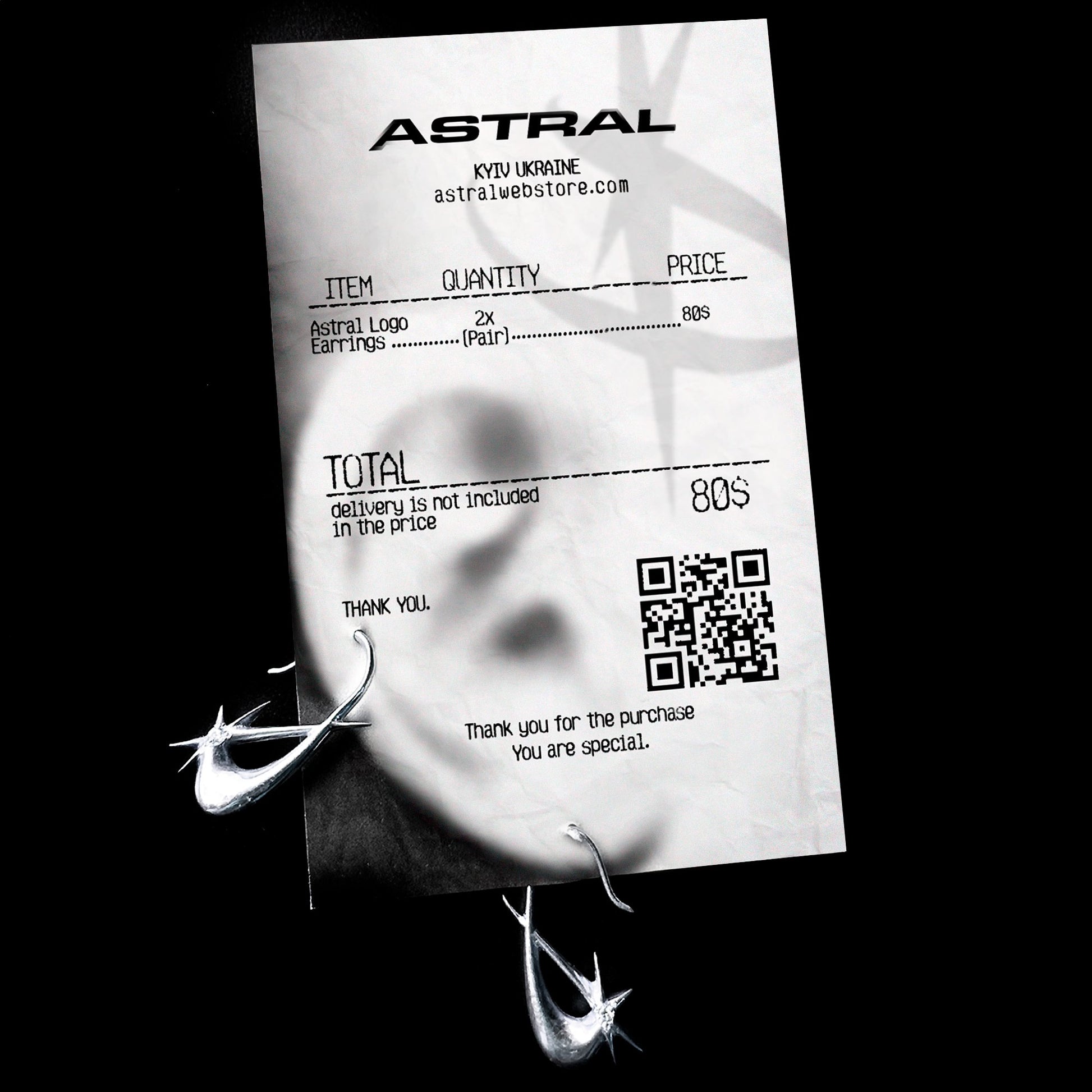 Logo Earrings - Astral